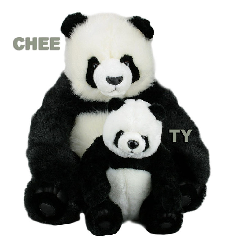 big stuffed animal panda