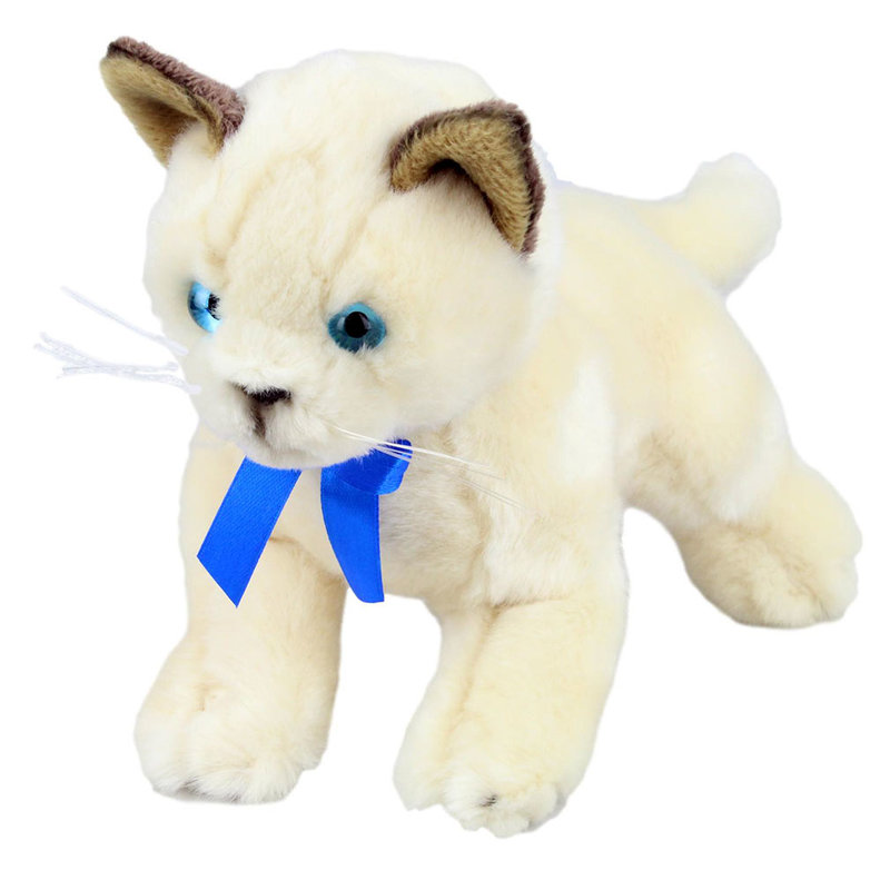 siamese plush cat