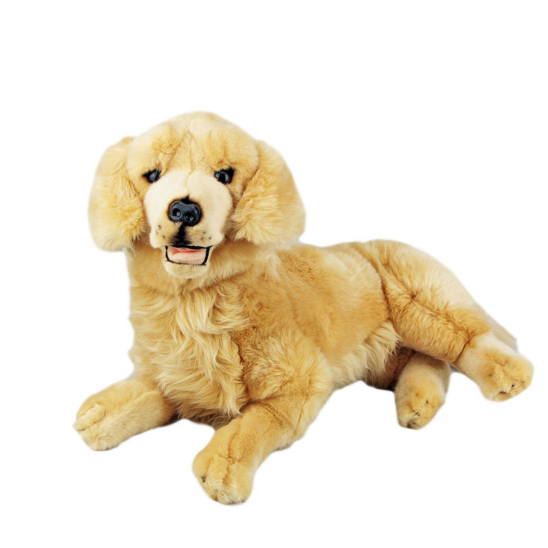 Golden Retriever Lying Soft Plush Toyluckymediumbocchetta Plush Toys