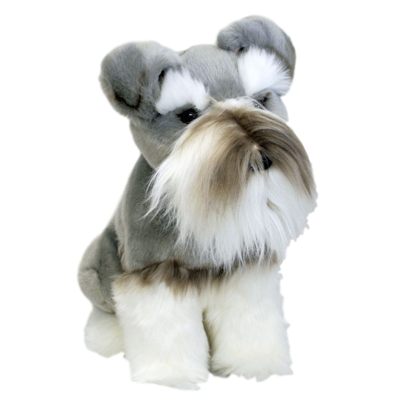 miniature schnauzer soft toy