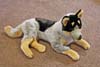 Orazio Blue Heeler Plush Toy Bocchetta