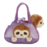 Sloth Purple Bag - Fancy Pals Korimco