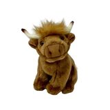 Highland Cow Small Plush Toy - Living Nature