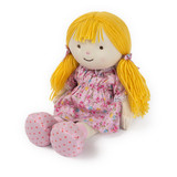 Cozy Plush Rag Doll Microwave Bed Warmer- CANDY Warmheart