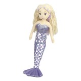 Mermaid Doll Soft Plush Toy Purple - Nerissa