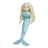 Mermaid Doll Soft Plush Toy Blue - Waverly