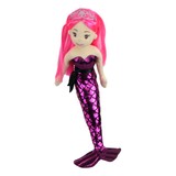 Mermaid Doll Soft Plush Toy Pink - Chloe