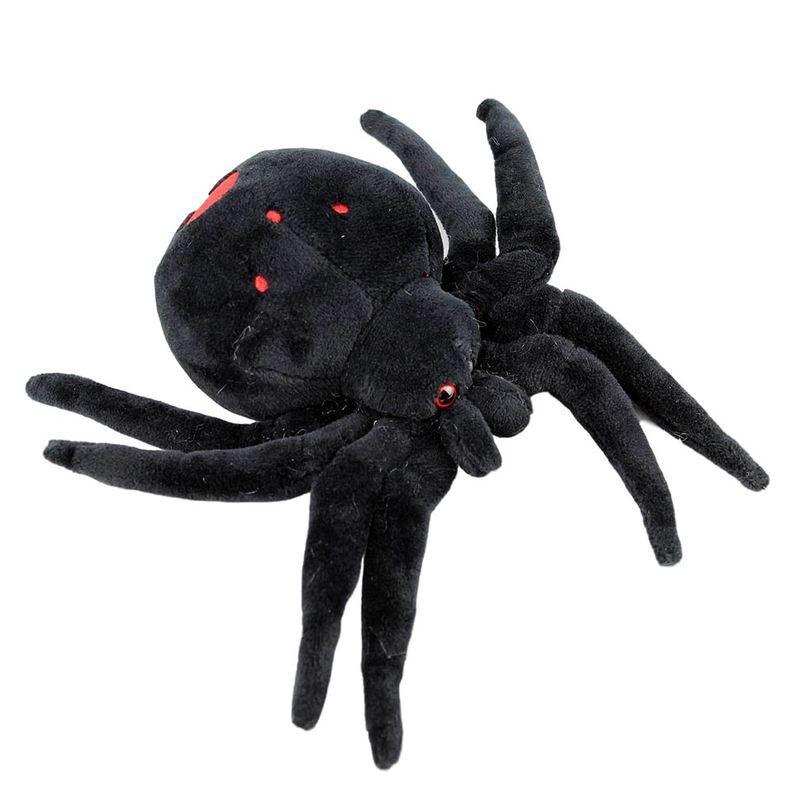 Red Back Spider|Red backed soft plush toy| 25cm |stuffed animal|Elka  Australia
