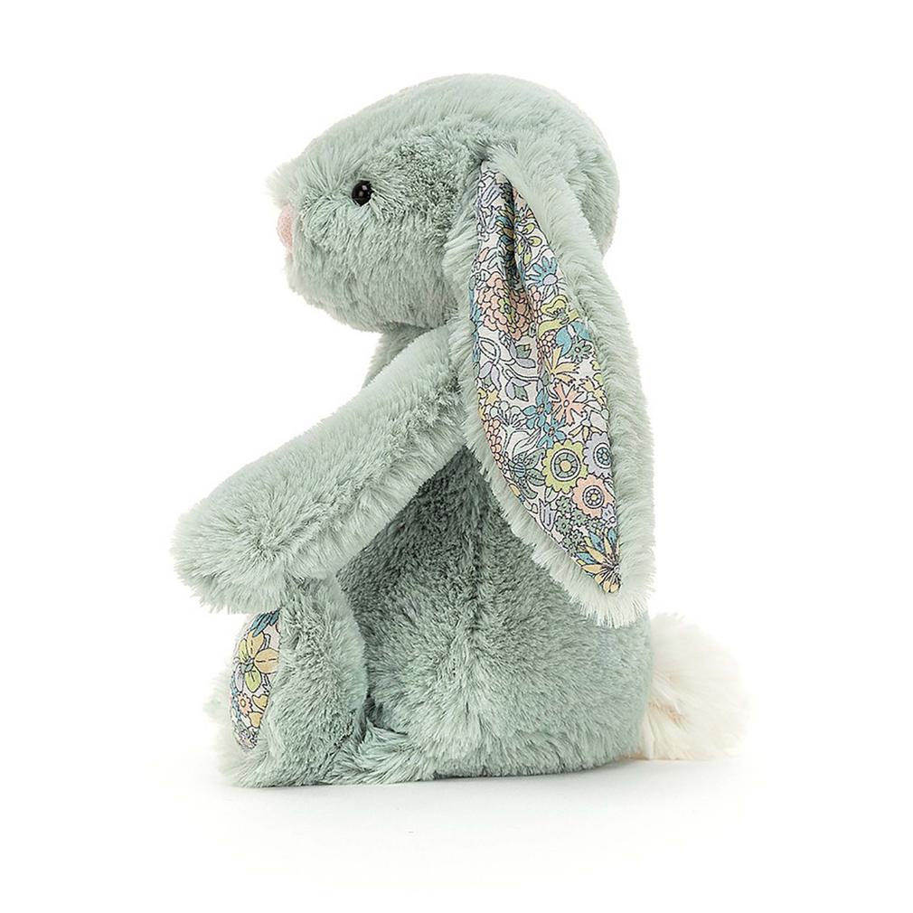 Jellycat Blossom Bashful Sage Bunny Soft Toys 18cm Little