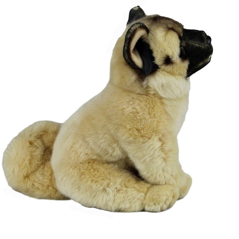 akita plush dog