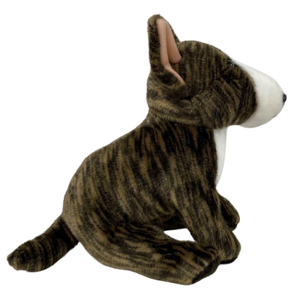Bull Terrier Brindle Dog soft plush toy|30cm|stuffed animal|Faithful  Friends Collectables