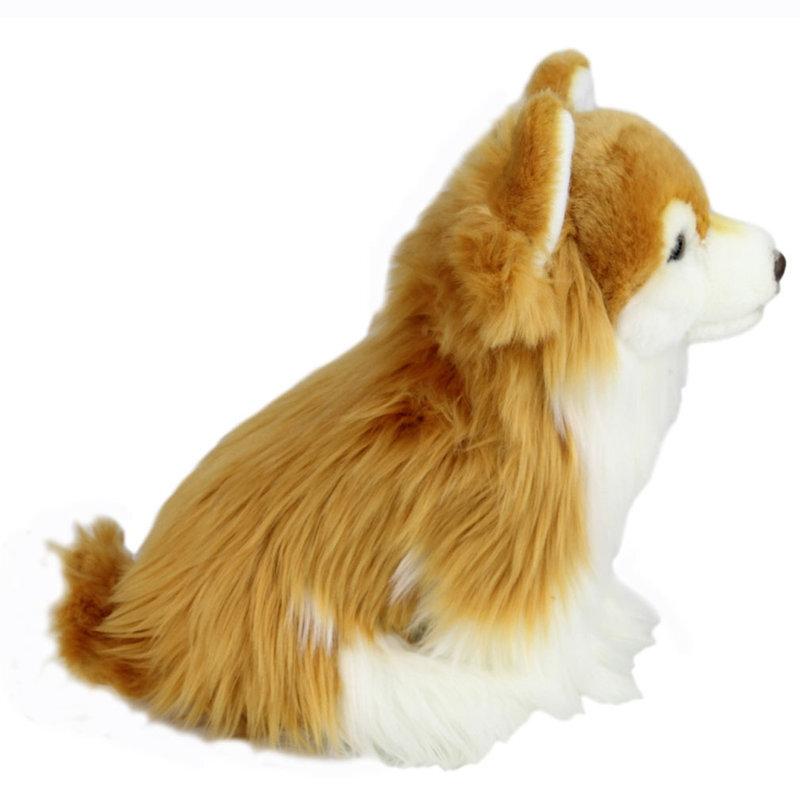 Chihuahua Dog Long Hair Plush Toy 12"/30cm Stuffed Animal Faithful