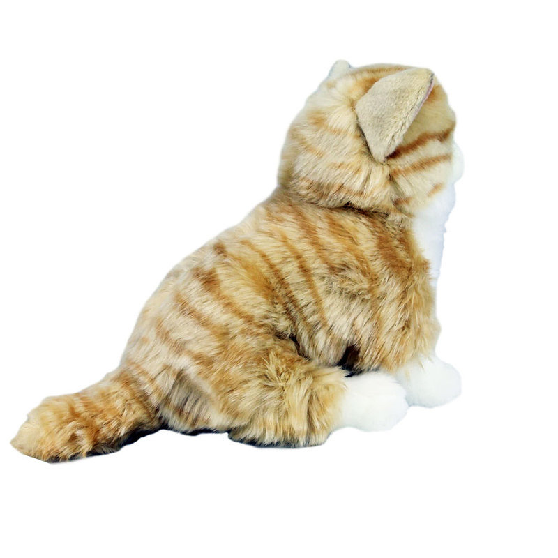 Ginger Tabby Cat Plush Toy 12