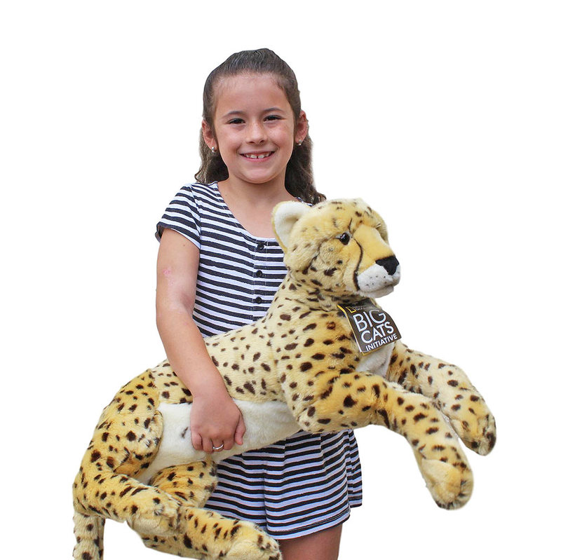 national geographic cheetah plush