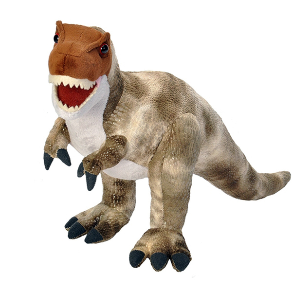 Wild Republic Peluche Velociraptor Dinosauria II: 43 Cm, Morbido Ed Ecologico Con Imbottitura Riciclata