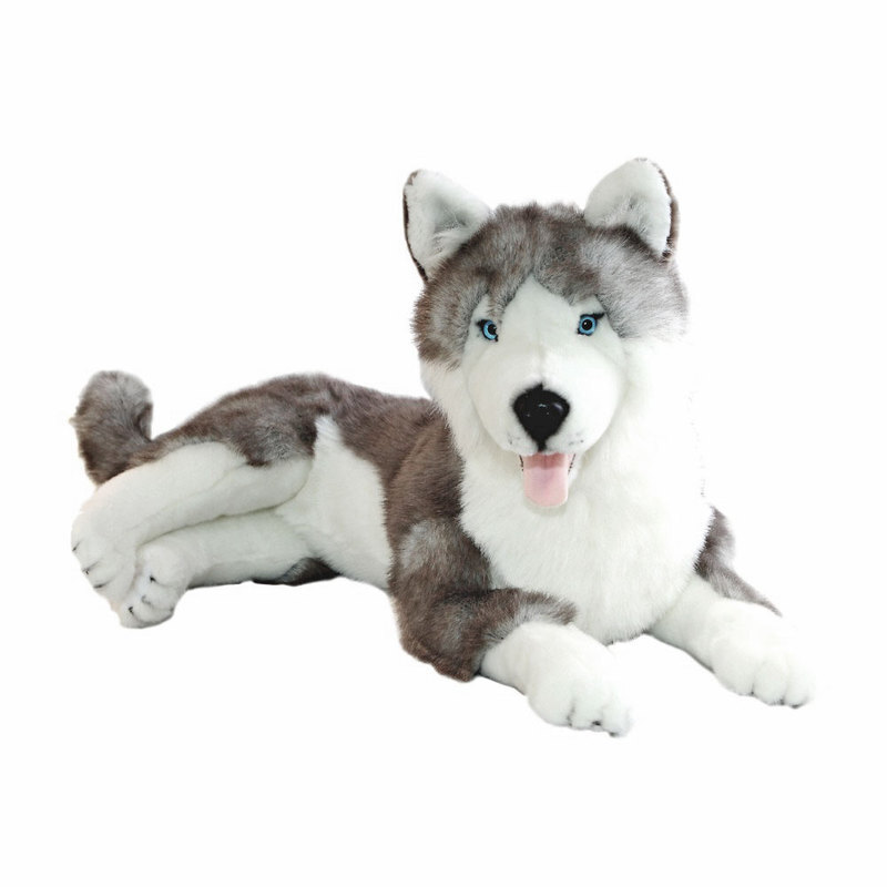 Big husky dog stuffed animal discount
