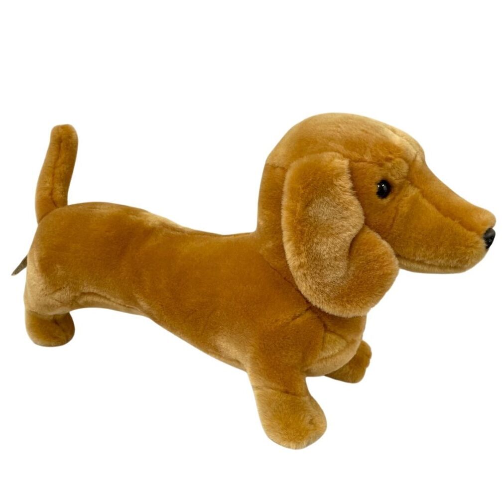 Sausage dog plush shop toy