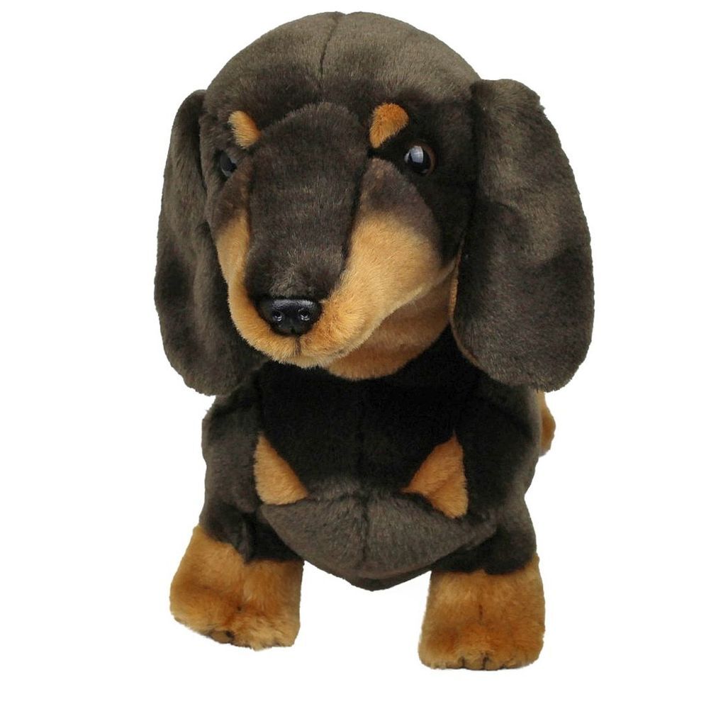 sausage dog soft toy