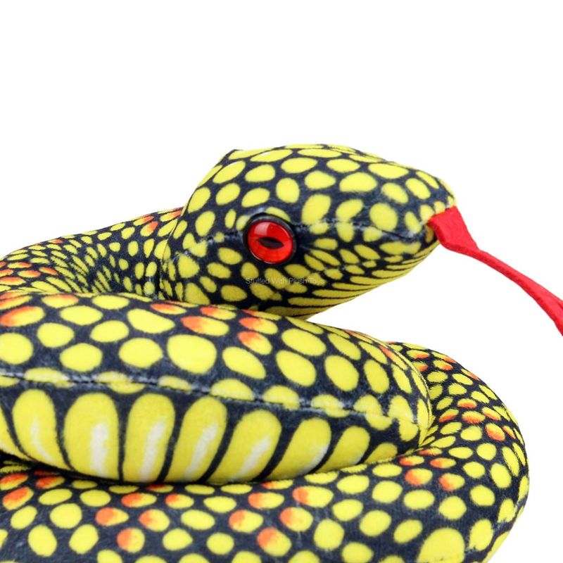 yellow snake plush