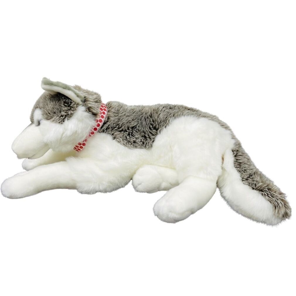Giant Husky Dog soft plush toy|stuffed animal |Living Nature Plush Toys