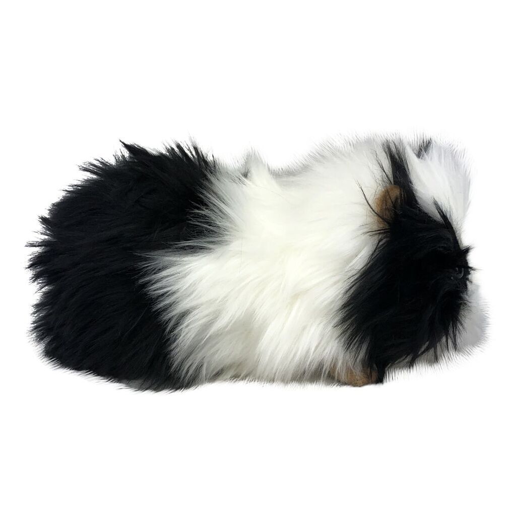 Hansa Guinea Pig soft plush toy Black White HansaToys
