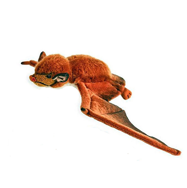 bat with stuffed animal