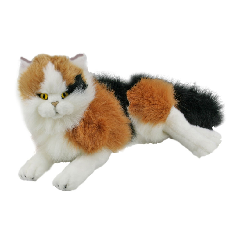 Calico Cat Kitten soft plush toy Marmalade 14