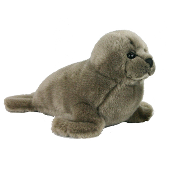 Grey Fur Seal Stuffed animal|36cm|soft plush toy|Korimco