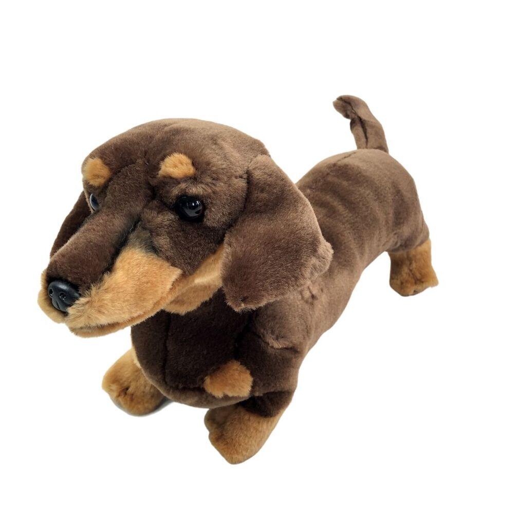 sausage dog stuffed toy