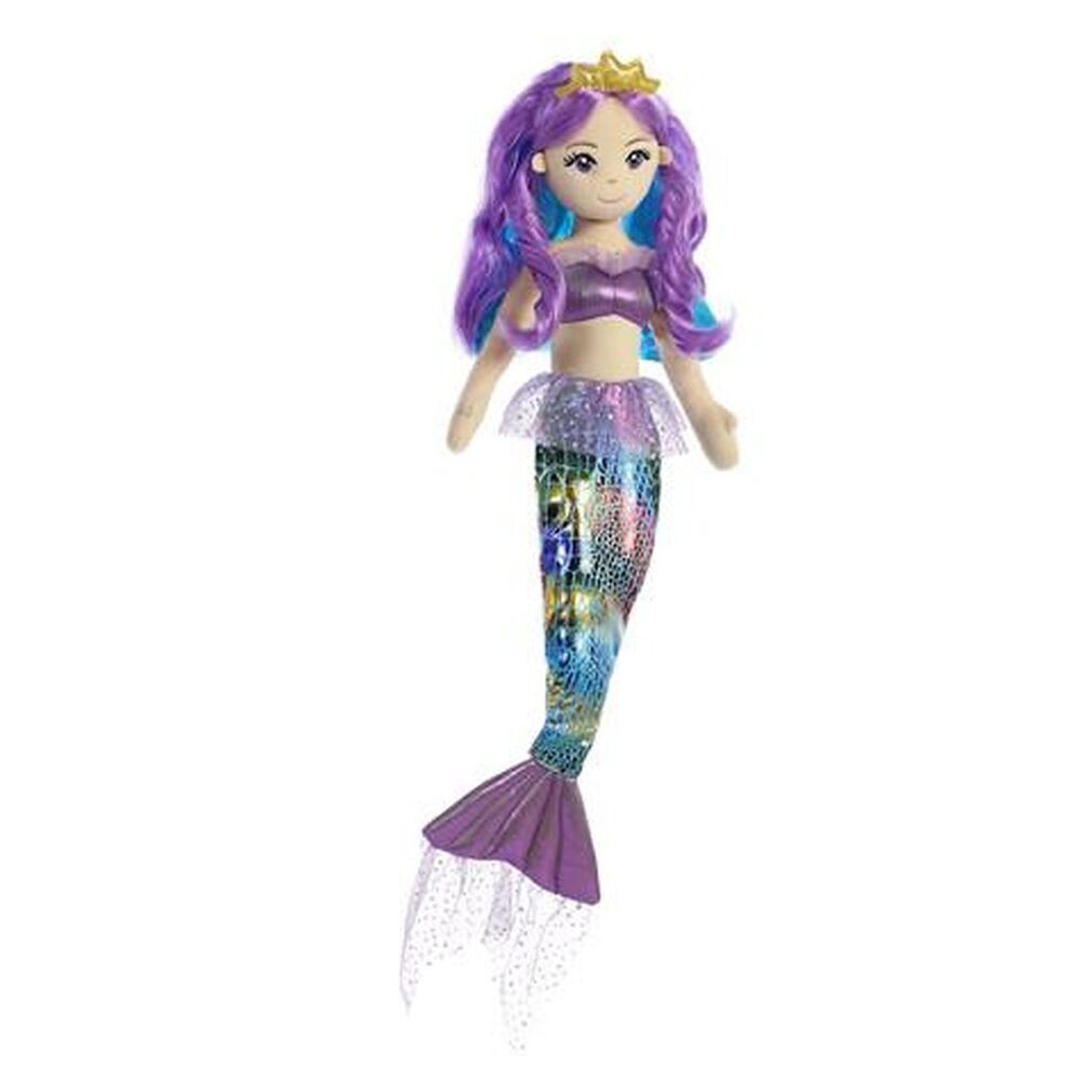 purple mermaid toy