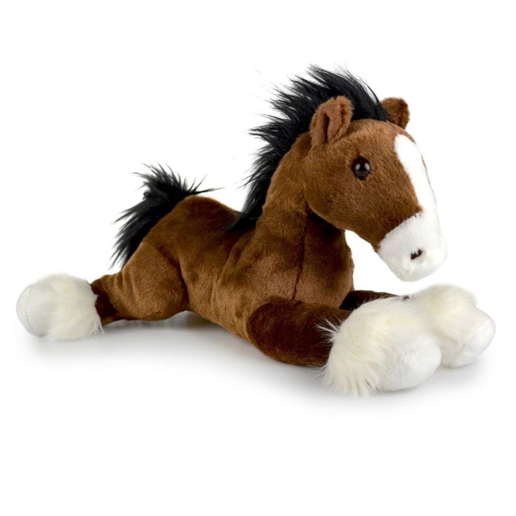 Lying Horse Clive Soft Toy|33cm long 
