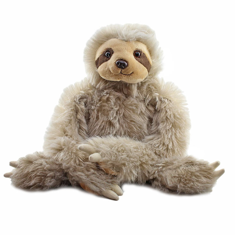 Two Toed Sloth stuffed animal 15"/38cm soft plush toy Elka NEW