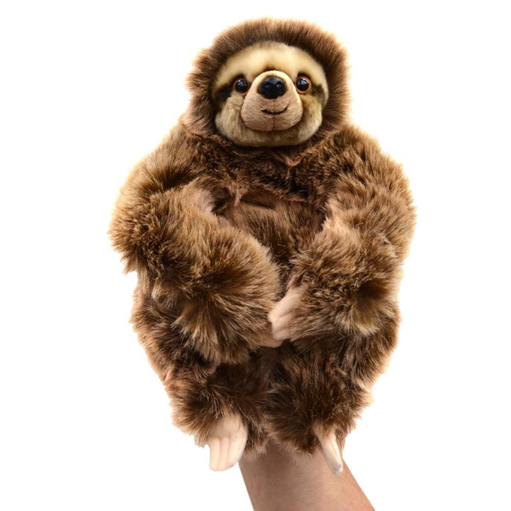sloth hand puppet