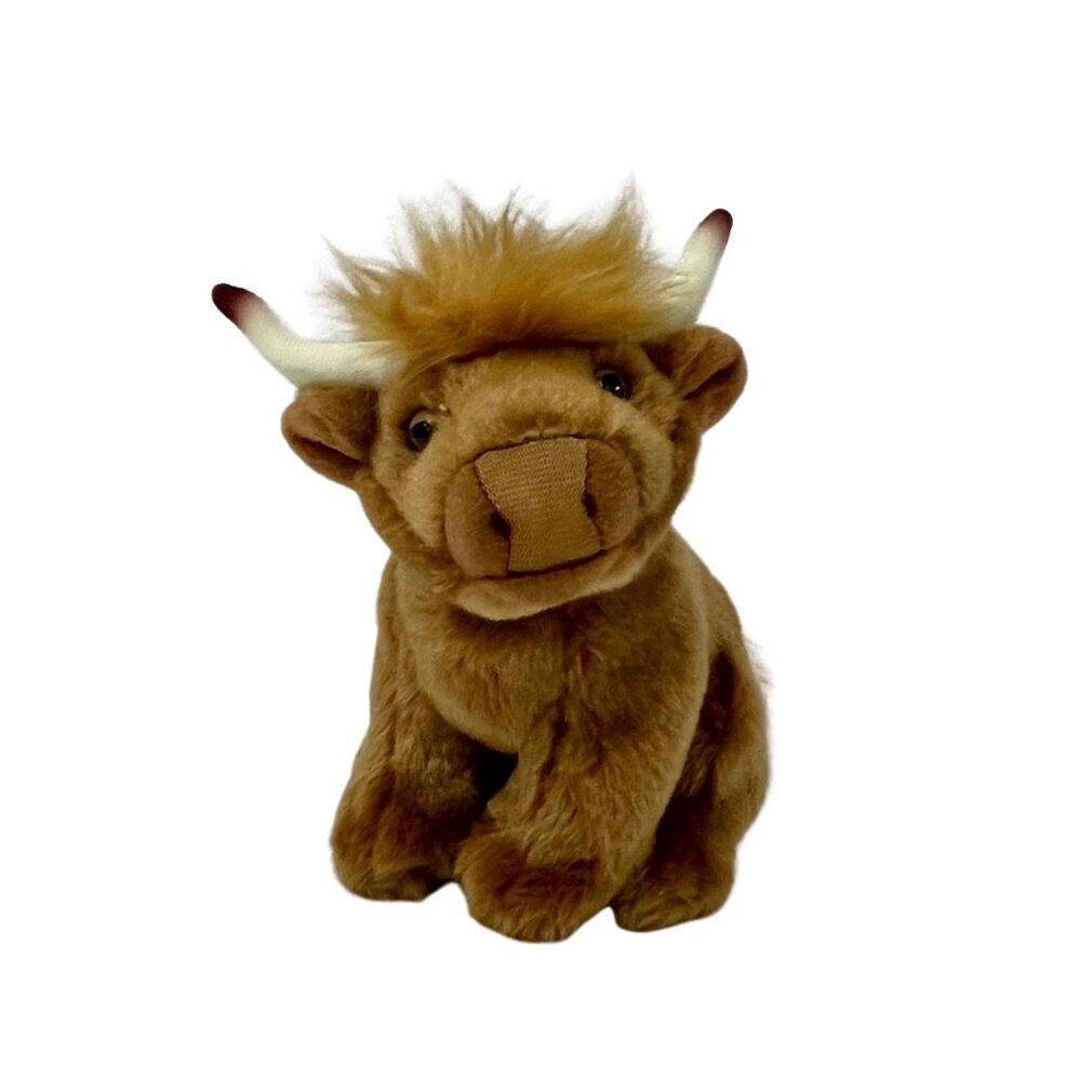 Highland Cow Small Plush Toy - Living Nature