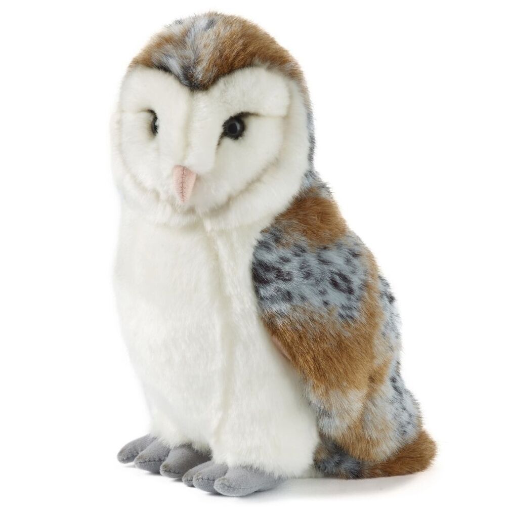 Barn Owl Large Plush Toy  - Living Nature