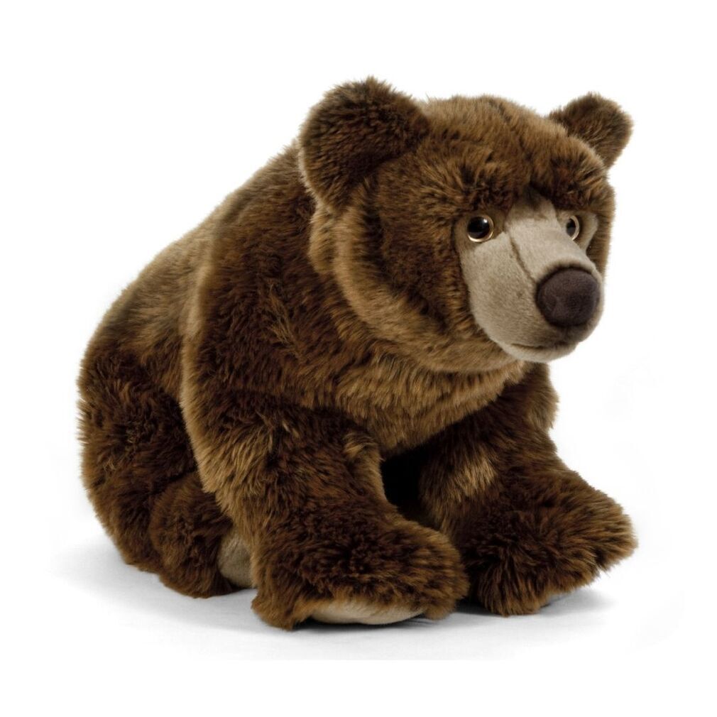 Brown Bear Large Plush Toy - Living Nature
