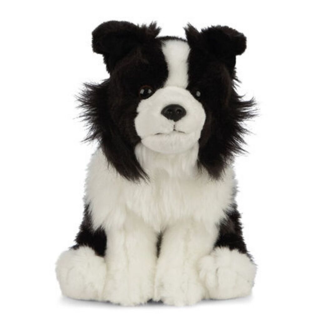 Border Collie Dog soft plush toystuffed animal Living