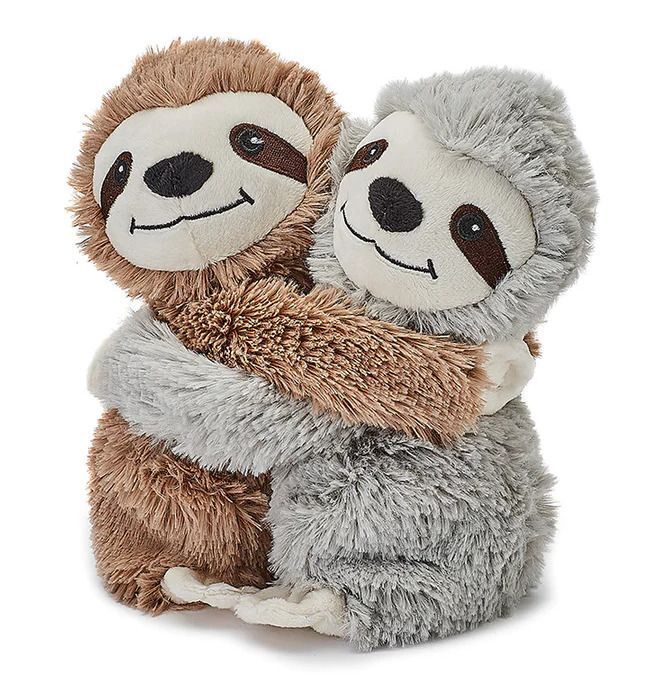Warm Hugs Sloths Microwaveable/Chiller Soft Toy - Cozy Plush