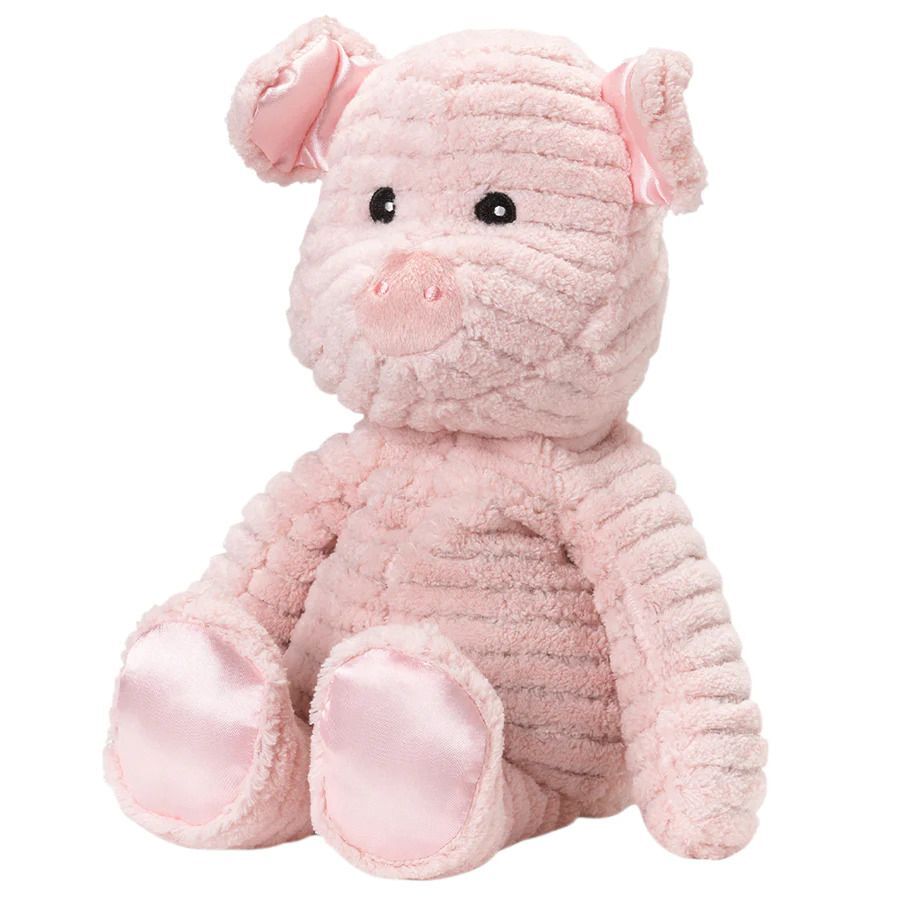 My First Pig Microwaveable/Chiller Soft Toy - Cozy Plush