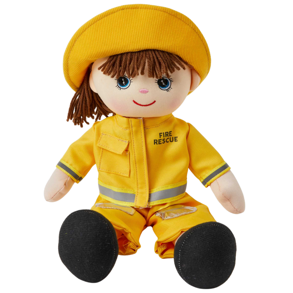 Ella Firefighter My Best Friend Doll Soft Toy