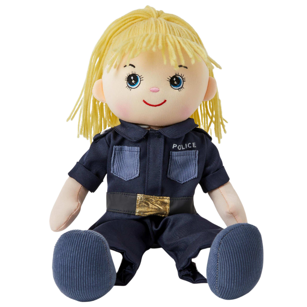 Lizzy Police Officer My Best Friend Doll Soft Toy