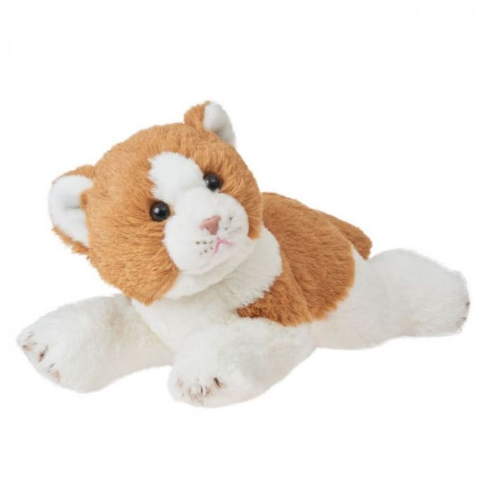 Leo the Ginger Lying Cat Soft Toy - Cuddlimals