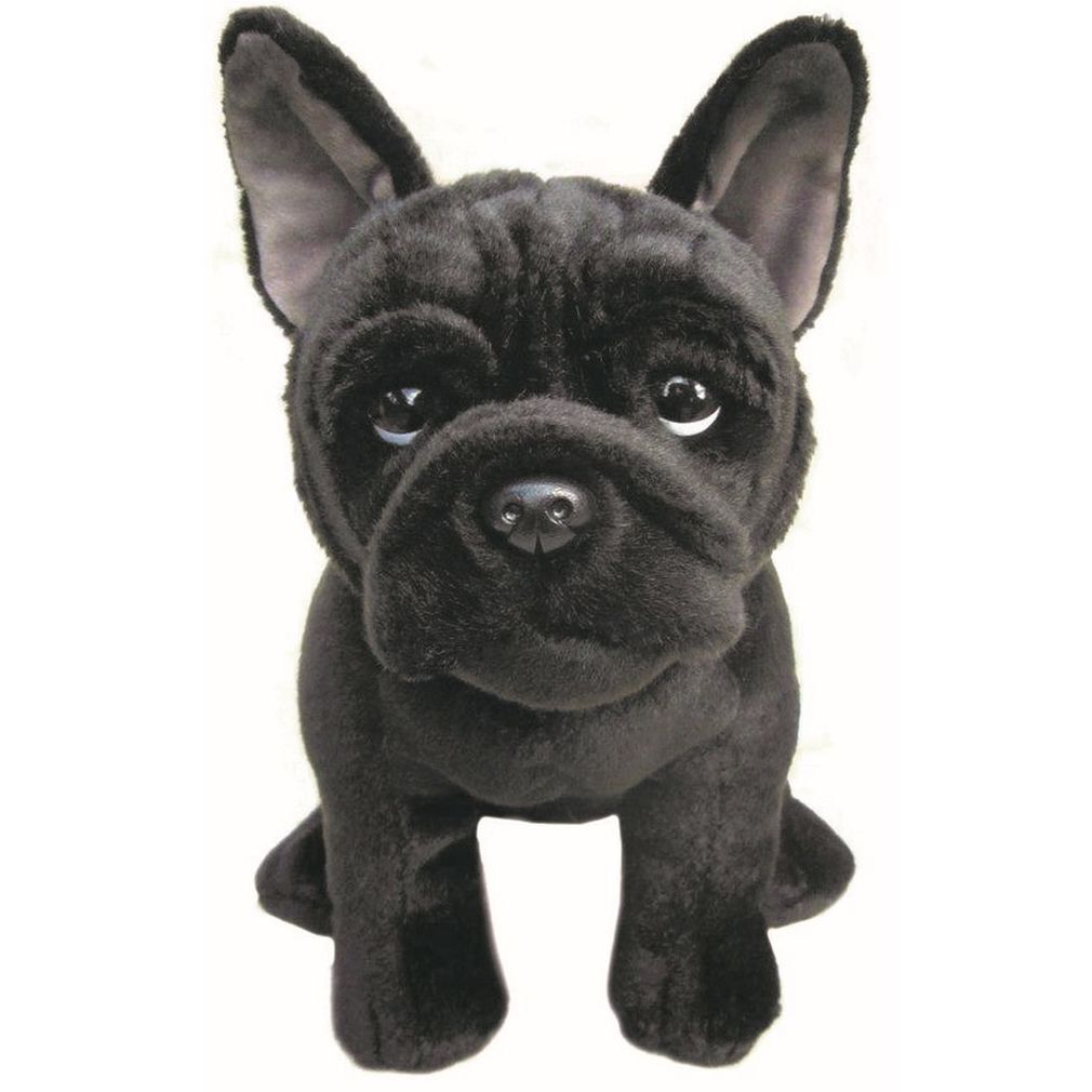 Black French Bulldog soft plush toy|30cm|stuffed animal ...