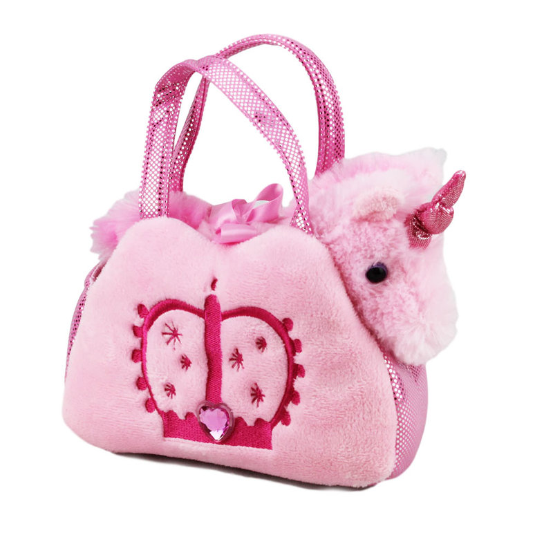 unicorn plush purse