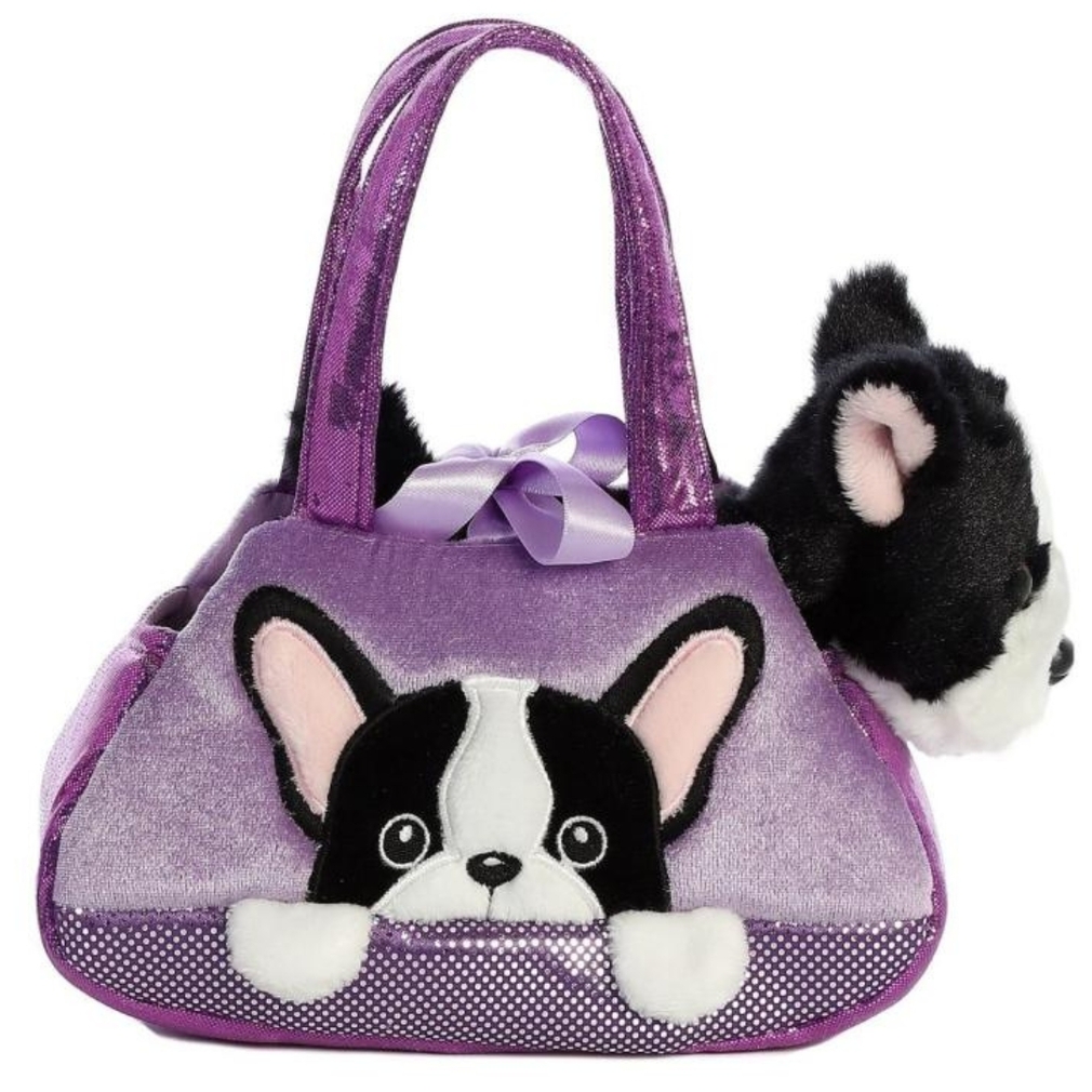French Bulldog Purple Bag - Fancy Pals