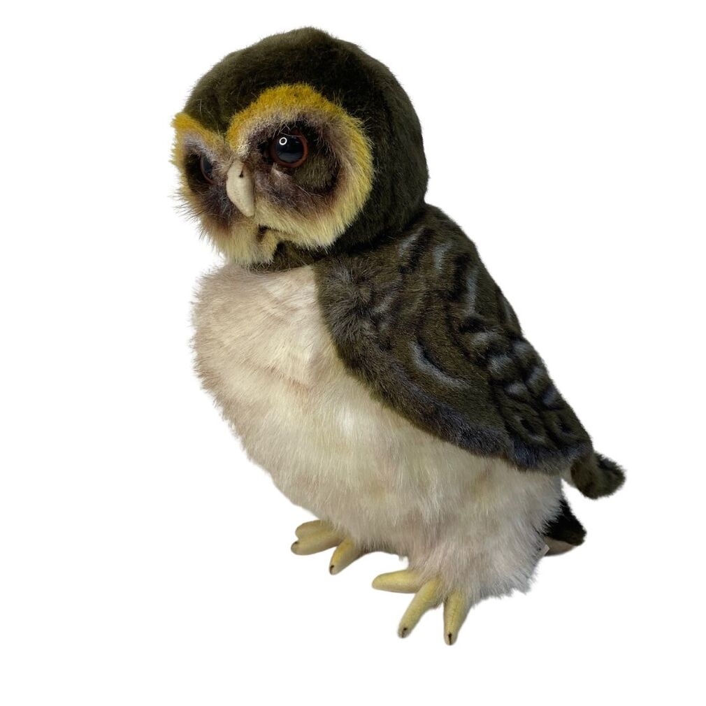 Asian Brown Wood Owl Soft Toy - Hansa