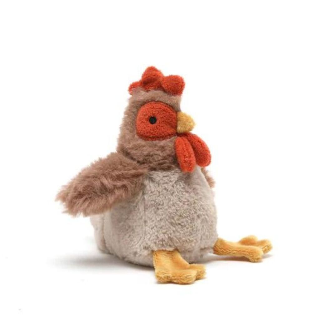 Mini Bubba the Rooster Rattle Toy - Nana Huchy