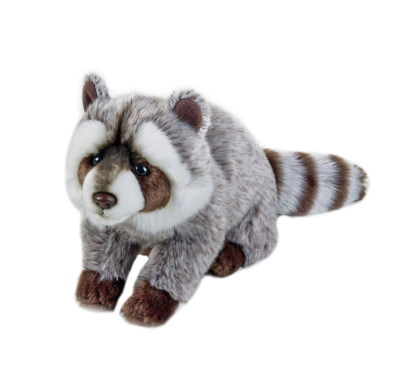 national geographic raccoon plush