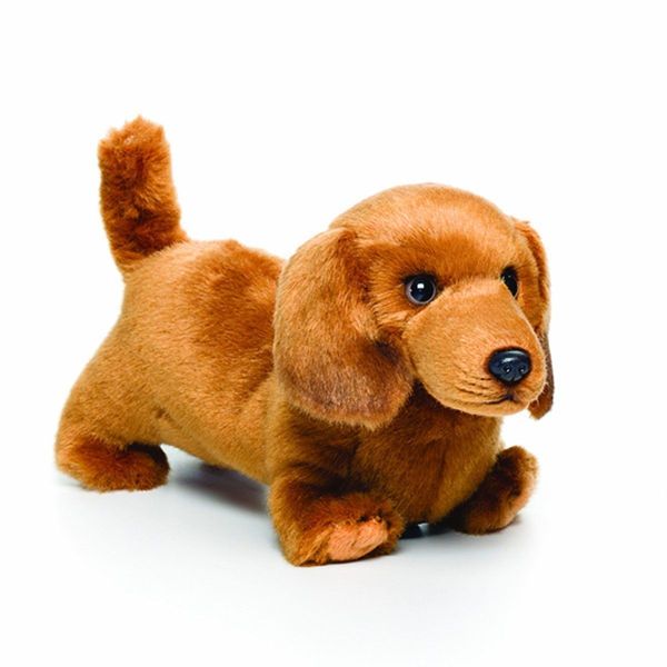 sausage dog soft toy