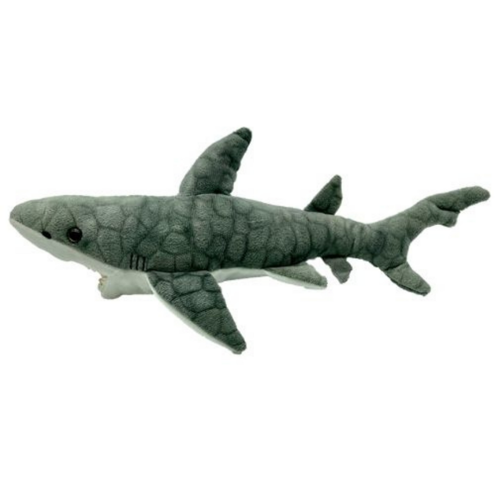 Rocky The Shark stuffed animal plush toy 14'/35cm by Huggable
